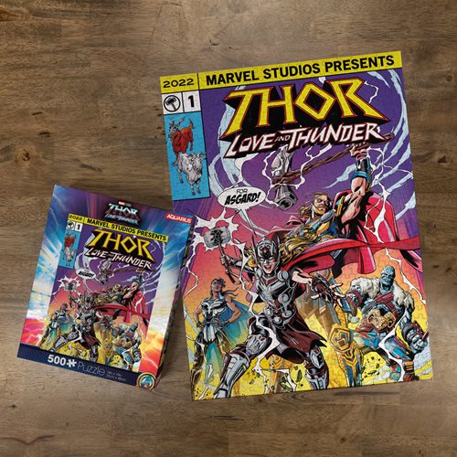 Thor: Love and Thunder Comic 500-Piece Puzzle