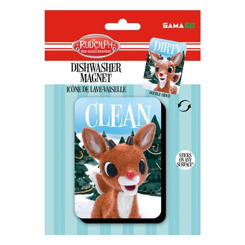 Rudolph the Red-Nosed Reindeer Rudolph Dishwasher Magnet