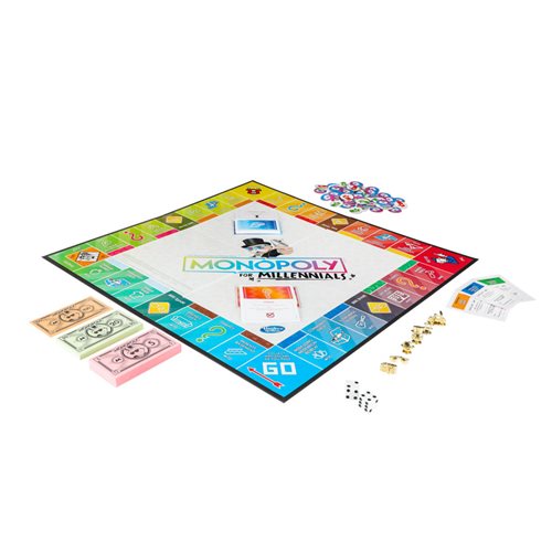 Monopoly for Millennials Edition Board Game