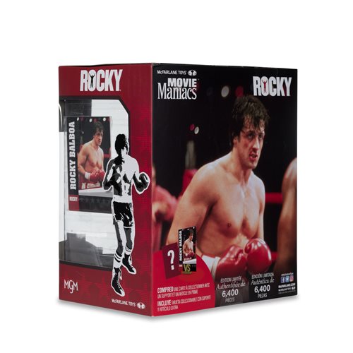 Movie Maniacs Rocky Wave 1 6-Inch Scale Posed Figure Case of 6