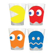 Pac-Man Shot Glass 4-Pack