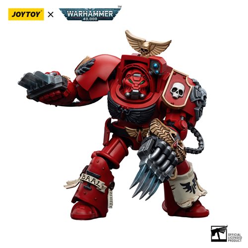 Joy Toy Warhammer 40,000 Blood Angels Assault Terminators Brother Nassio 1:18 Scale Action Figure