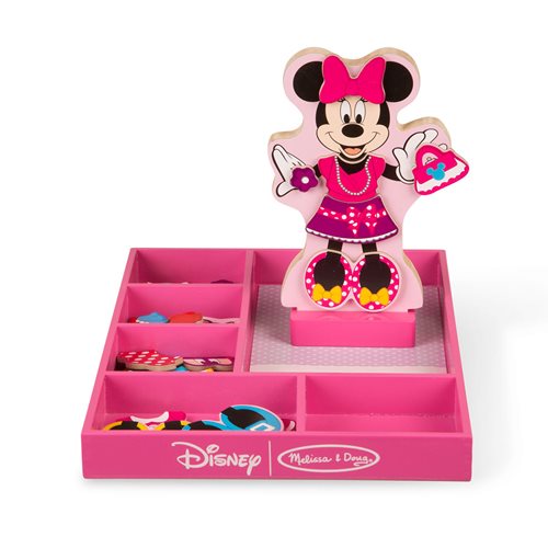 Minnie Mouse Wooden Magnetic Dress-Up
