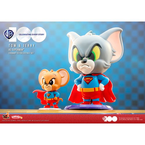 Tom and Jerry Cosbaby Superman Collectible Set