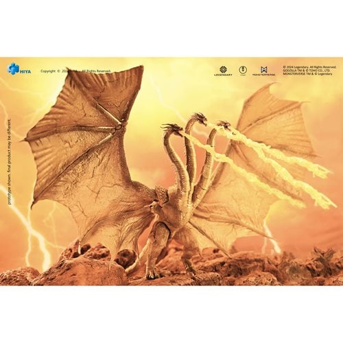 Godzilla: King of the Monsters King Ghidorah Gravity Beam Exquisite Basic Action Figure - Previews E