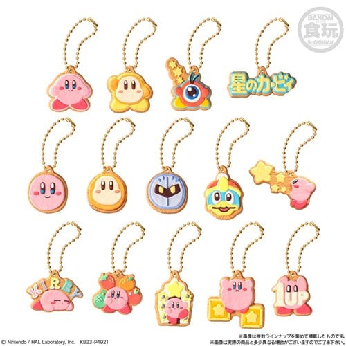 Kirby Cookie Charm Blind Bag Key Chain Display Box of 14