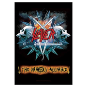Slayer Unholy Alliance Fabric Poster Wall Hanging