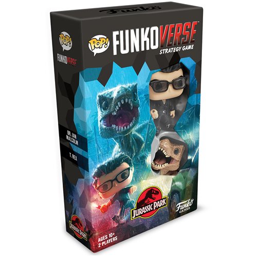 Jurassic Park 101 Pop! Funkoverse Strategy Game Expandalone