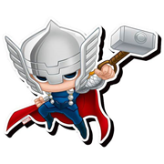 Avengers Thor Chibi Funky Chunky Magnet