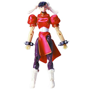 Microman Street Fighter Chun-Li Red Action Figure