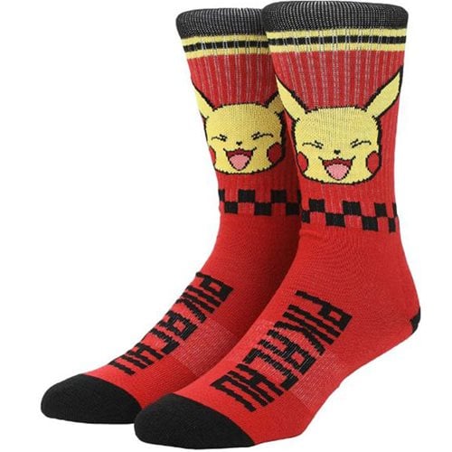 Pokemon Pikachu Crew Socks