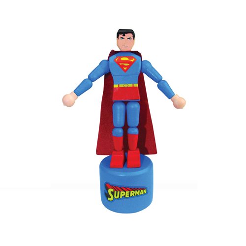 Superman Wooden Push Puppet