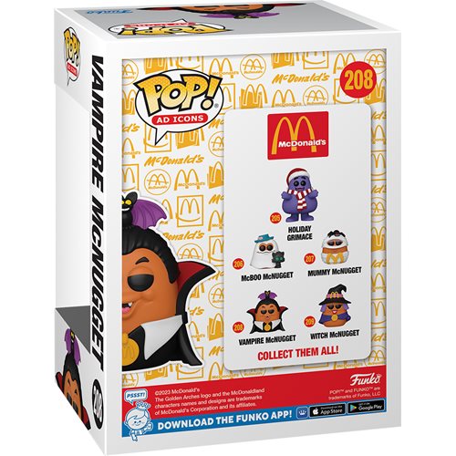 McDonalds Halloween McNuggula McNugget Funko Pop! Vinyl Figure