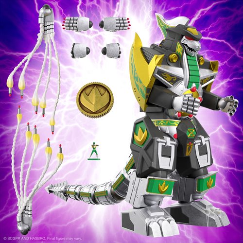 Power Rangers Ultimates Dragonzord 7-Inch Action Figure