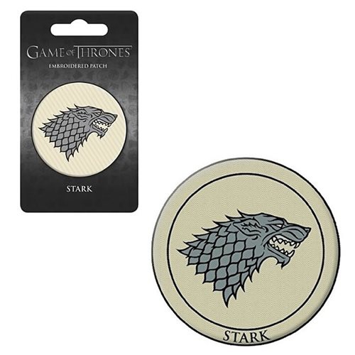 Game of Thrones House of Stark Embroidered Patch