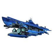 Arpeggio of Blue Steel: Ars Nova I-401 1:350 Scale Model Kit