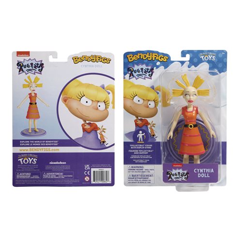 Rugrats Cynthia Doll Bendyfigs Action Figure
