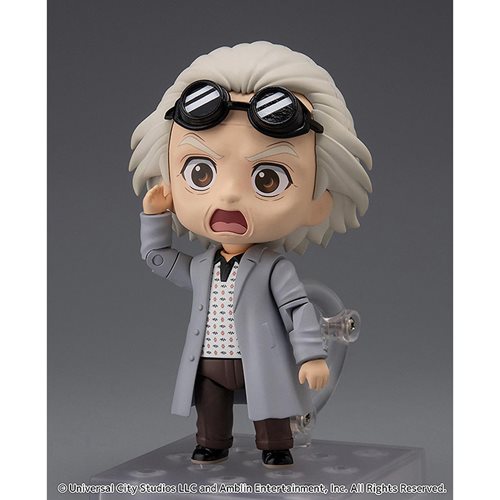 Back to the Future Dr. Emmett Brown Nendoroid Action Figure
