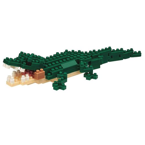 Crocodile Reptilia Nanoblock Constructible Figure