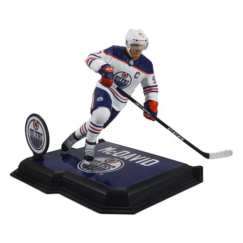 NHL SportsPicks Edmonton Oilers Connor McDavid 7-Inch Scale Posed Figure