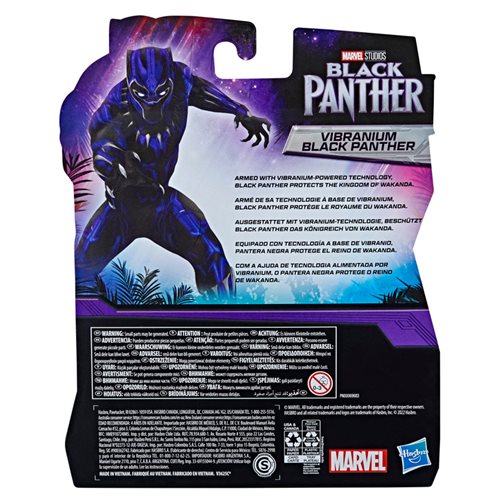 Black Panther Marvel Studios Legacy Collection Vibranium Black Panther 6-Inch Action Figure