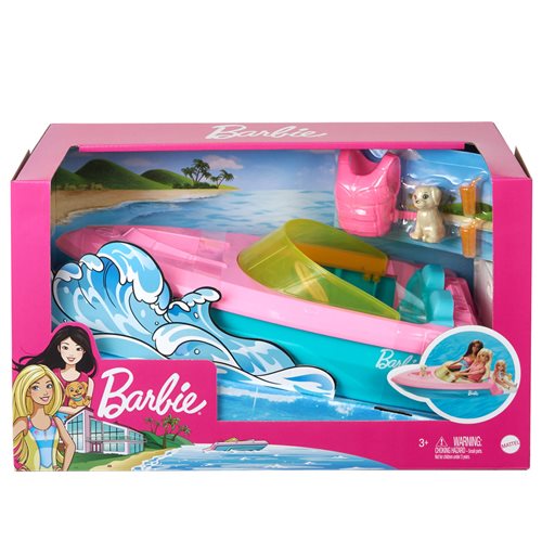 Barbie Boat and Accessories