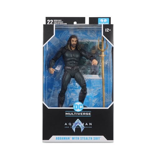 DC Multiverse Aquaman and the Lost Kingdom Movie Aquaman with Stealth Suit 7-Inch Scale Action Figur