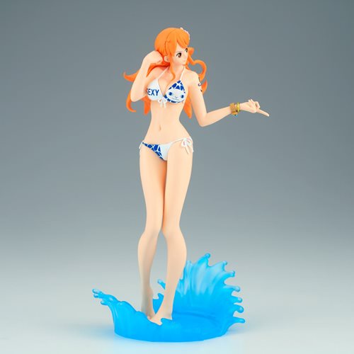 One Piece Nami Splash Style Glitter & Glamours Statue