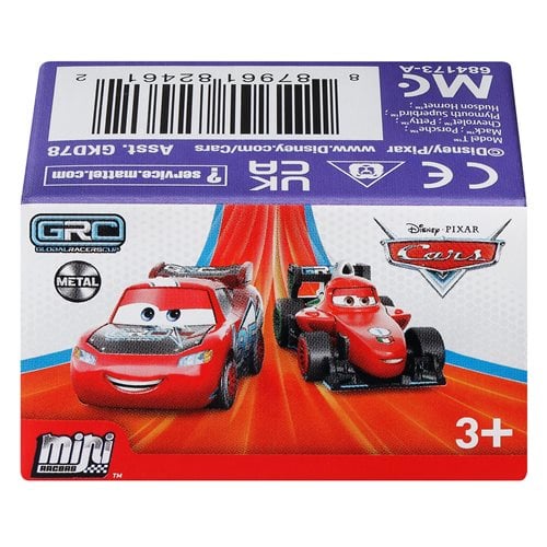 Disney Pixar Cars Mini Racers Blind Pack 2024 Mix 3 Case of 36
