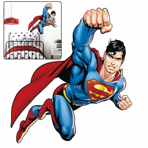 Superman Day of Doom Peel and Stick Giant Wall Applique