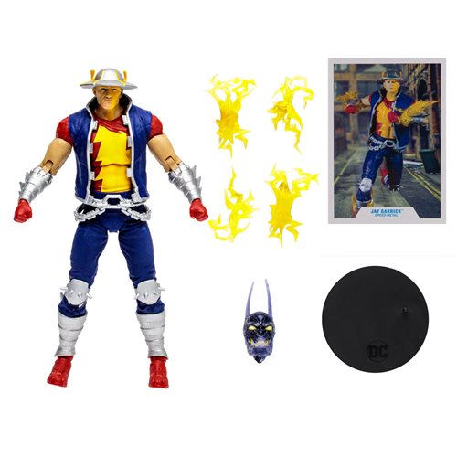DC Build-A Wave 9 Speed Metal Jay Garrick 7-Inch Scale Action Figure