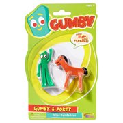 Gumby and Friends Gumby and Pokey Mini Bendable Figure 2-Pack