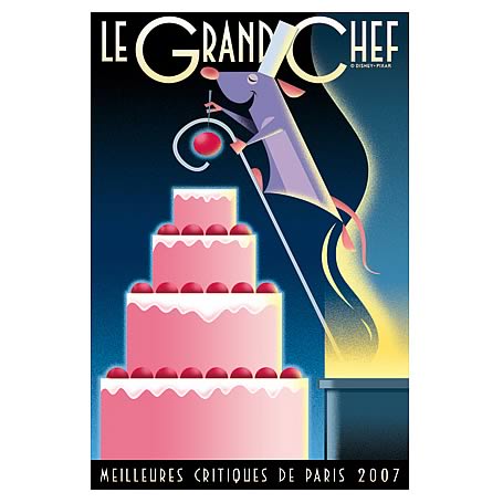 Ratatouille Le Grand Chef Paper Giclee
