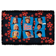 The Brady Bunch Squares Woven Tapestry Throw Blanket
