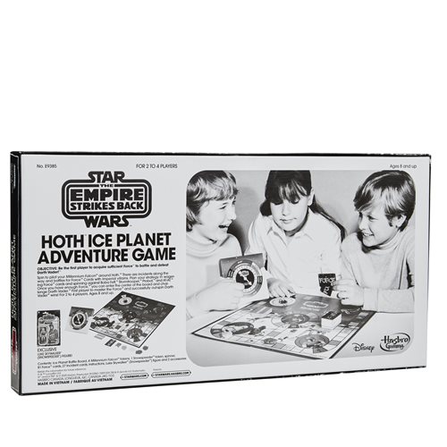 Star Wars The Empire Strikes Back Hoth Ice Planet Retro Game with Exclusive Action FIgure