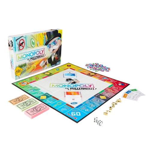 Monopoly for Millennials Edition Board Game