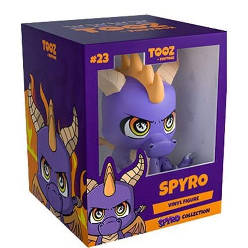 Spyro Collection Spyro Fired Up Vinyl Figure #23