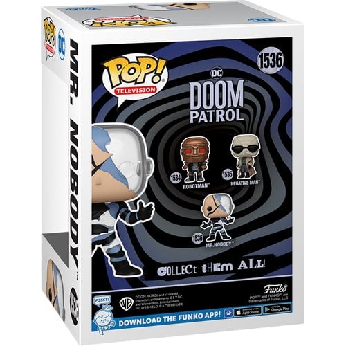 Doom Patrol Mr. Nobody Glow-in-the-Dark Funko Pop! Vinyl Figure
