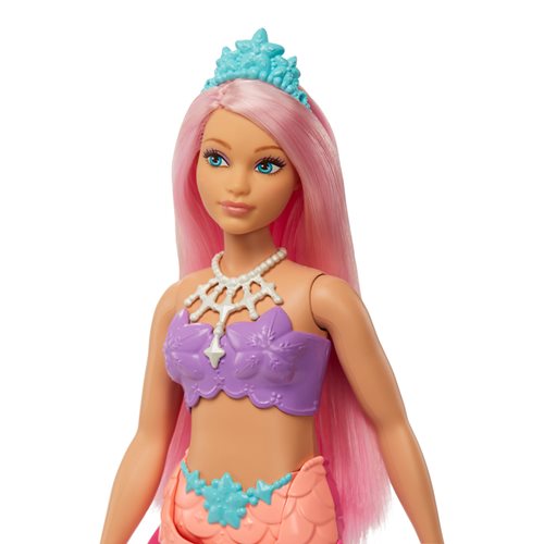 Barbie Dreamtopia Mermaid Doll with Pink Tail
