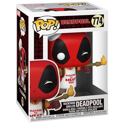 Deadpool 30th Anniversary Backyard Griller Deadpool Pop! Vinyl Figure