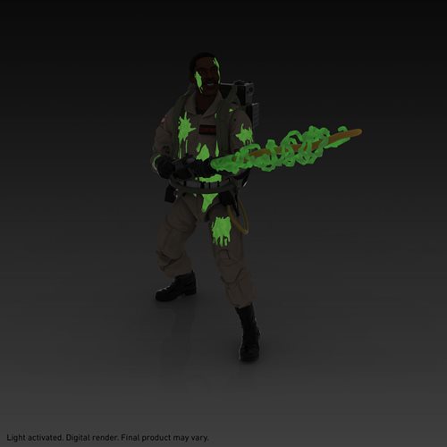 Ghostbusters Plasma Series Glow-in-the-Dark Winston Zeddemore 6-Inch Action Figure