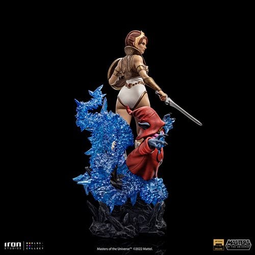 Masters of the Universe Teela and Orko DLX Art 1:10 Scale Statue