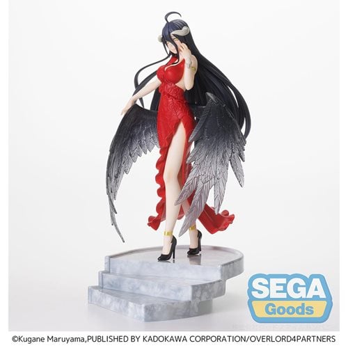 Overlord Albedo Red Dress Version Statue