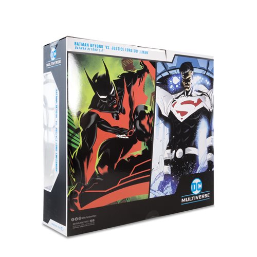 DC Collector Batman Beyond vs. Justice Lord Superman 7-Inch Scale Action Figure 2-Pack
