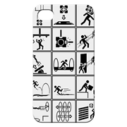 Portal 2 Chamber Squares iPhone 4 Case