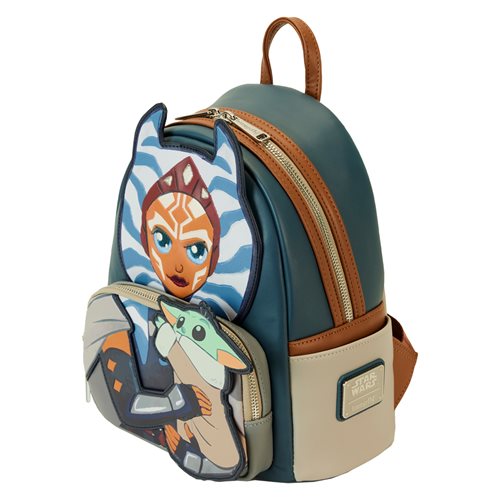 Star Wars: The Mandalorian Ahsoka Holding Grogu Mini-Backpack