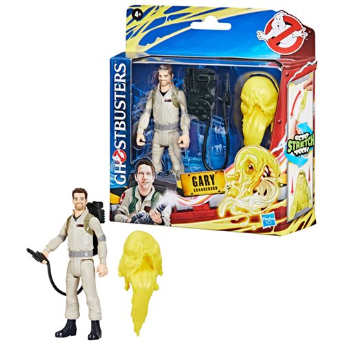 Ghostbusters Frozen Empire Fright Features Gary Grooberson 5-Inch Action Figure with Ecto-Stretch Te