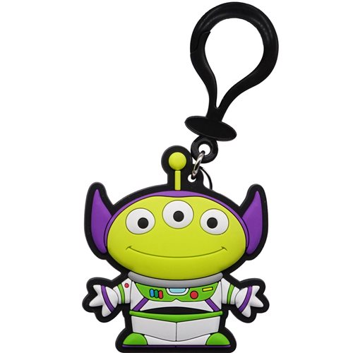Toy Story Alien Remix Buzz Lightyear PVC Soft Touch Bag Clip