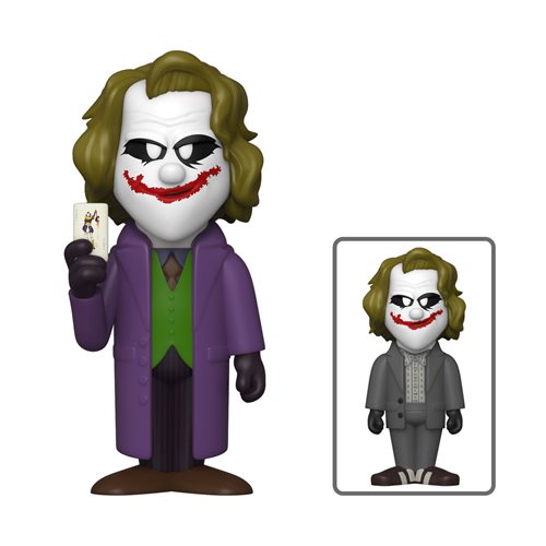DC Comic Heath Ledger Joker Soda Vinyl Figure