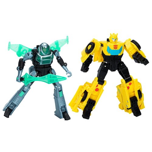 Transformers EarthSpark Cyber-Combiner Bumblebee and Mo Malto